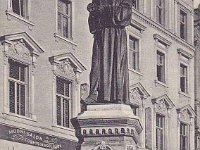 Mesnička ulica, spomenik fra Andriji Kačiću Miošiću 1910. godine